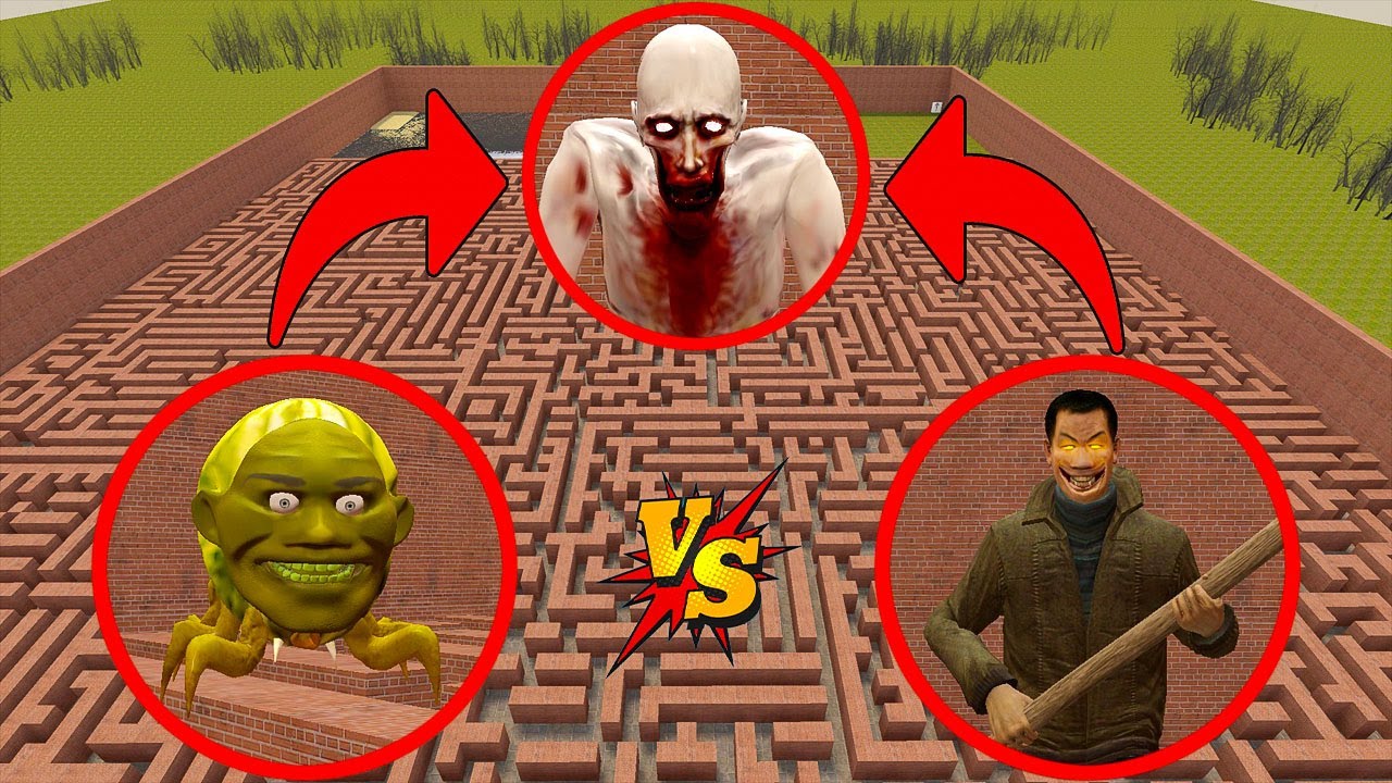 NEW ADAN MECHA AXEMAN and LIN GANG MELON SPIDER VS ITALIAN BRAINROT Family VS SCP-096 in Garry's Mod