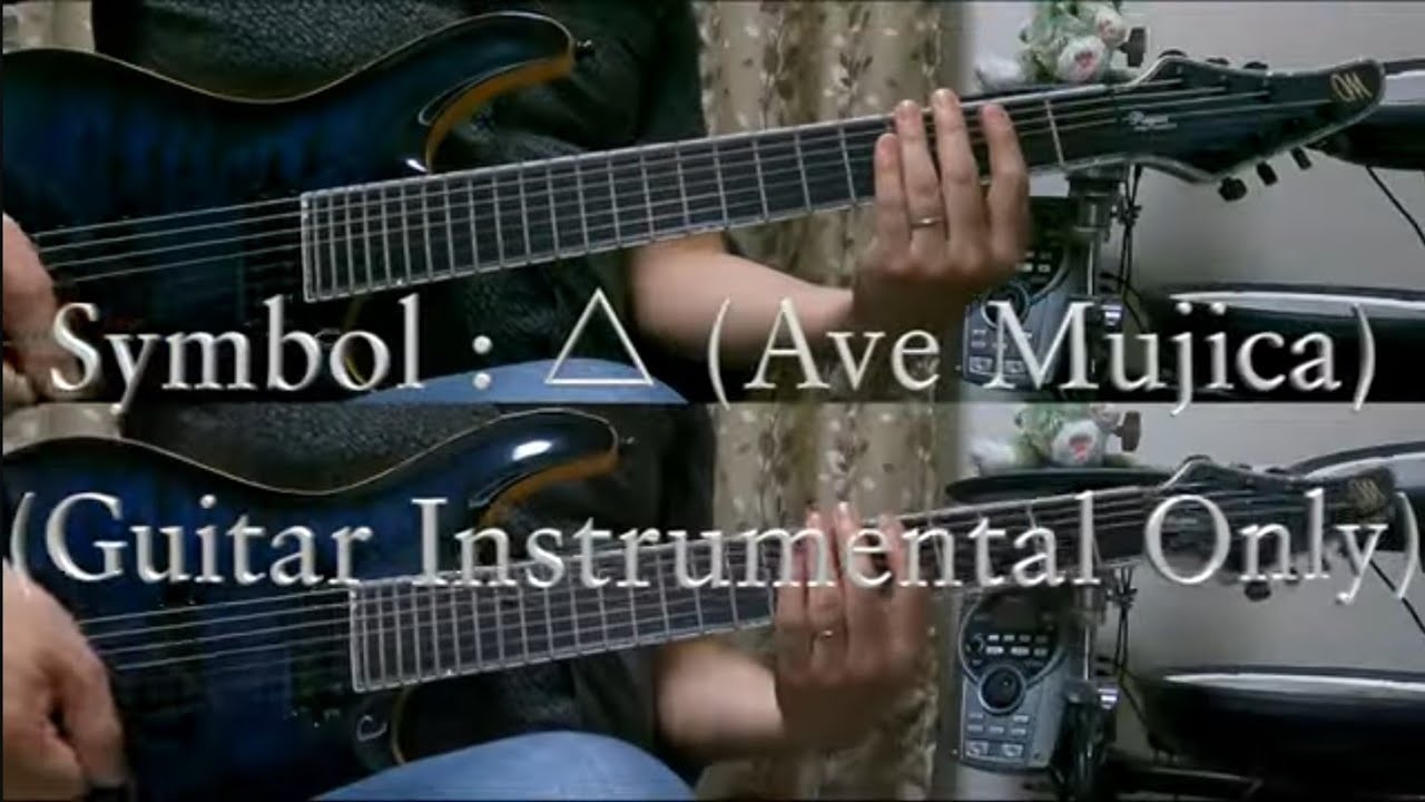 【Guitar Instrumental Only】Symbol I：Δ Ave Mujica guitar cover【BanG Dream!】