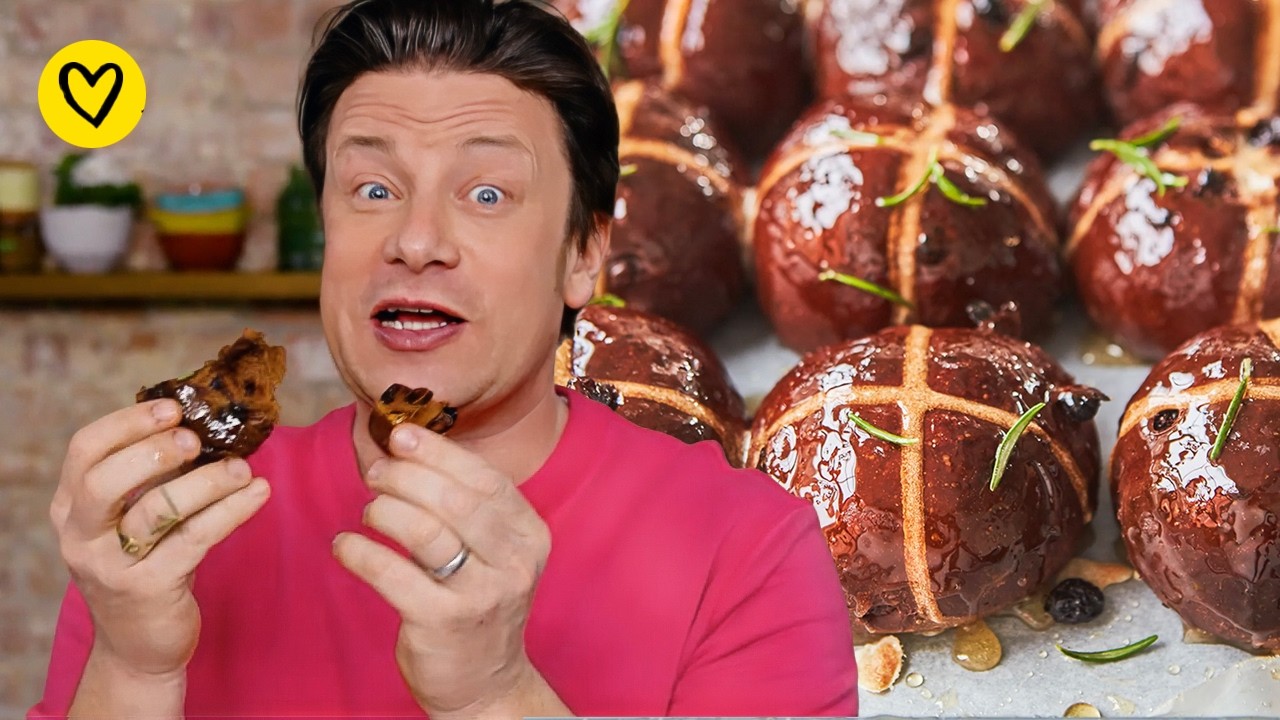 How To Make Hot Cross Buns | Jamie Oliver