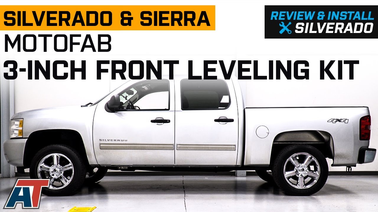 2007-2018 Silverado & Sierra 1500 MotoFab 3-Inch Front Leveling Kit Review & Install