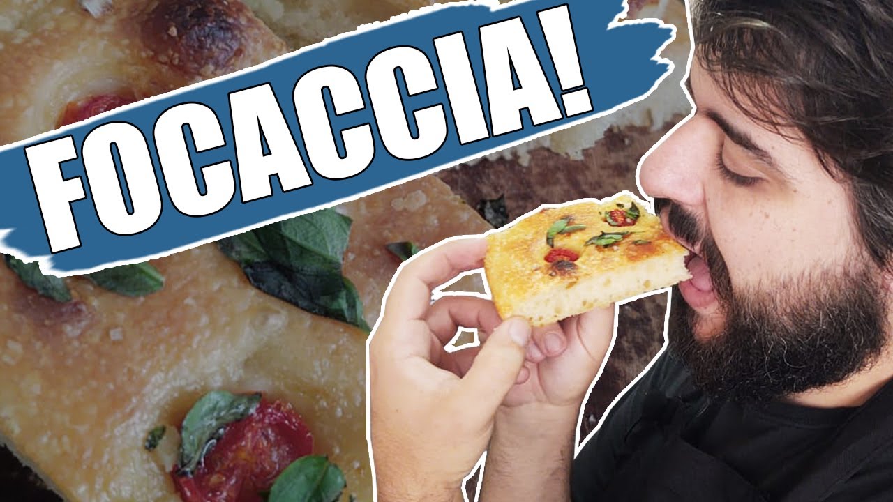 FOCACCIA: RECEITA FÁCIL DE LONGA FERMENTAÇÃO | Fermentura
