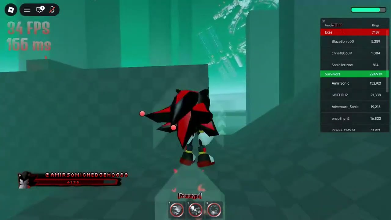 Sonic.EXE: Stay Ailve (Shadow Gameplay & some of Knuckles)