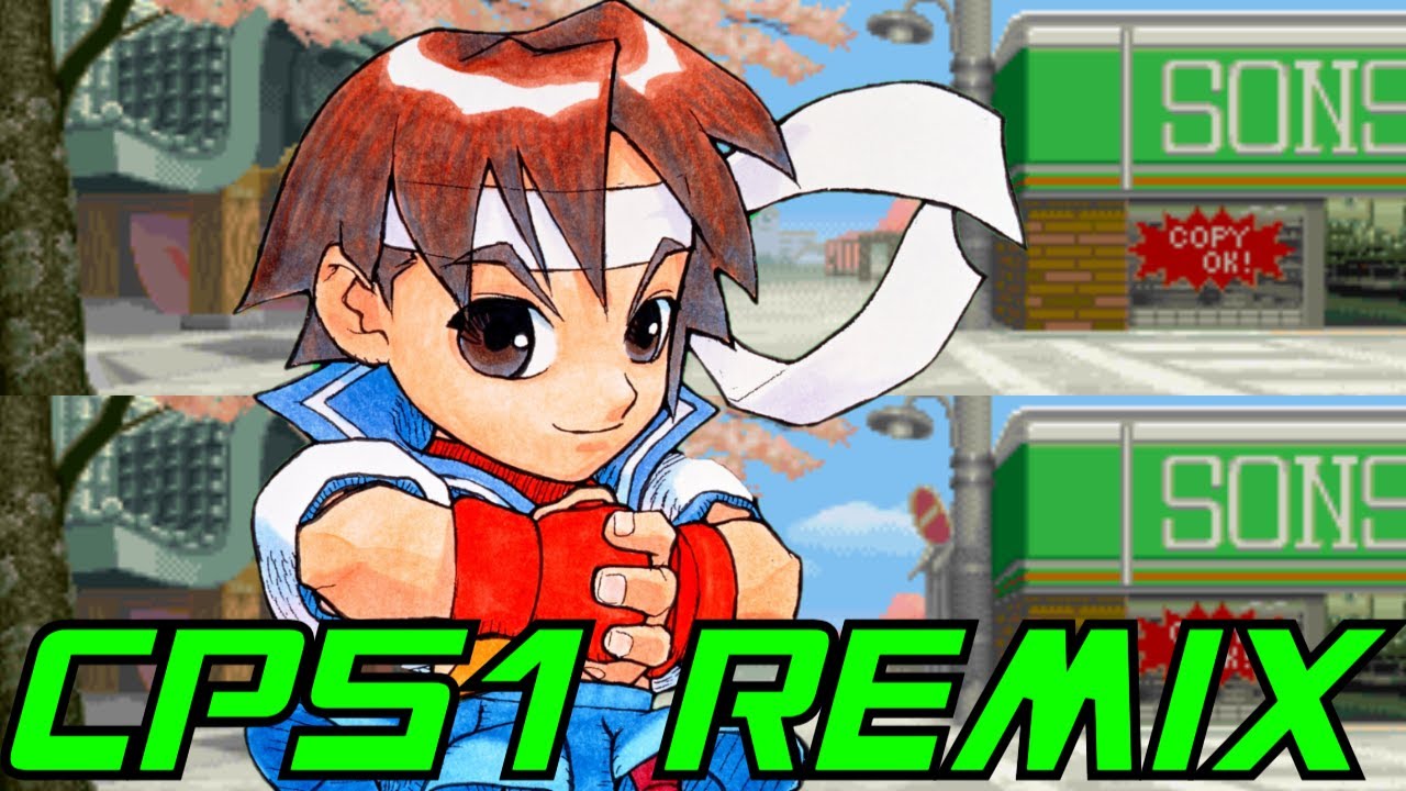 Super Puzzle Fighter II Turbo - Sakura Stage (CPS-1 Remix)
