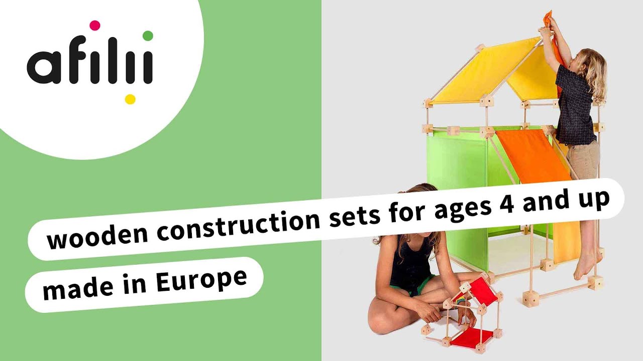Wooden construction sets: Trigonos from Spain