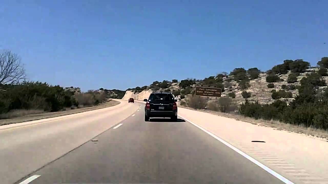 Interstate 10 Across Texas: Sonora to Sheffield