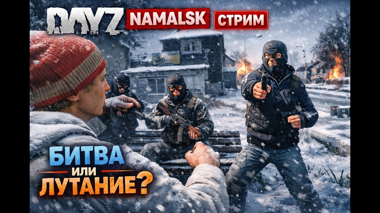 Продолжаем выживание в DayZ на карте Namalsk.