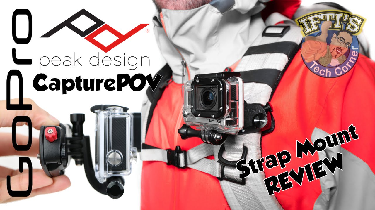 Peak Design CapturePOV Strap Mount Kit for GoPro & Action Cameras - REVIEW