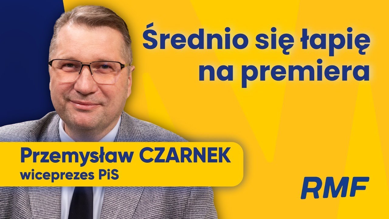 Przemysław Czarnek w Porannej rozmowie w RMF FM