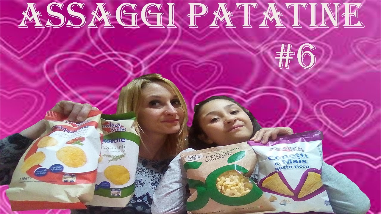 ASSAGGIAMO PATATINE - ASSAGGI DI PATATINE - ASSAGGI PATATINE VARI GUSTI