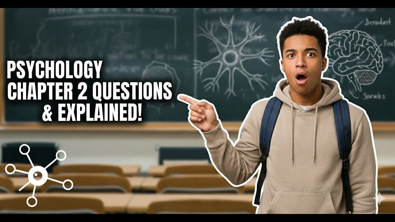 Psyc 101/1011 Chapter 2: The Biological Basis of Behavior — ESSENTIAL Exam Review & Explanations