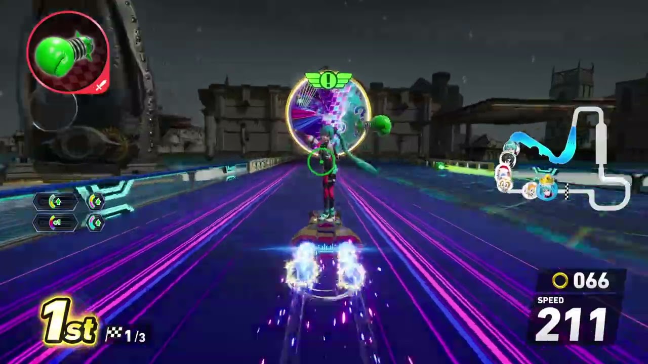 This is why the fourth charge gear is broken