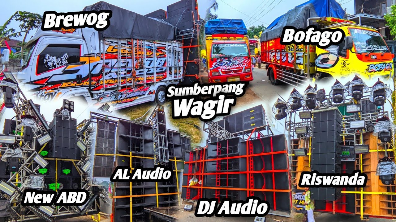 Komplit‼️ Daftar Sound System Karnaval Sumberpang Lor Wagir.. Brewog Riswanda Satu Lokasi🔥