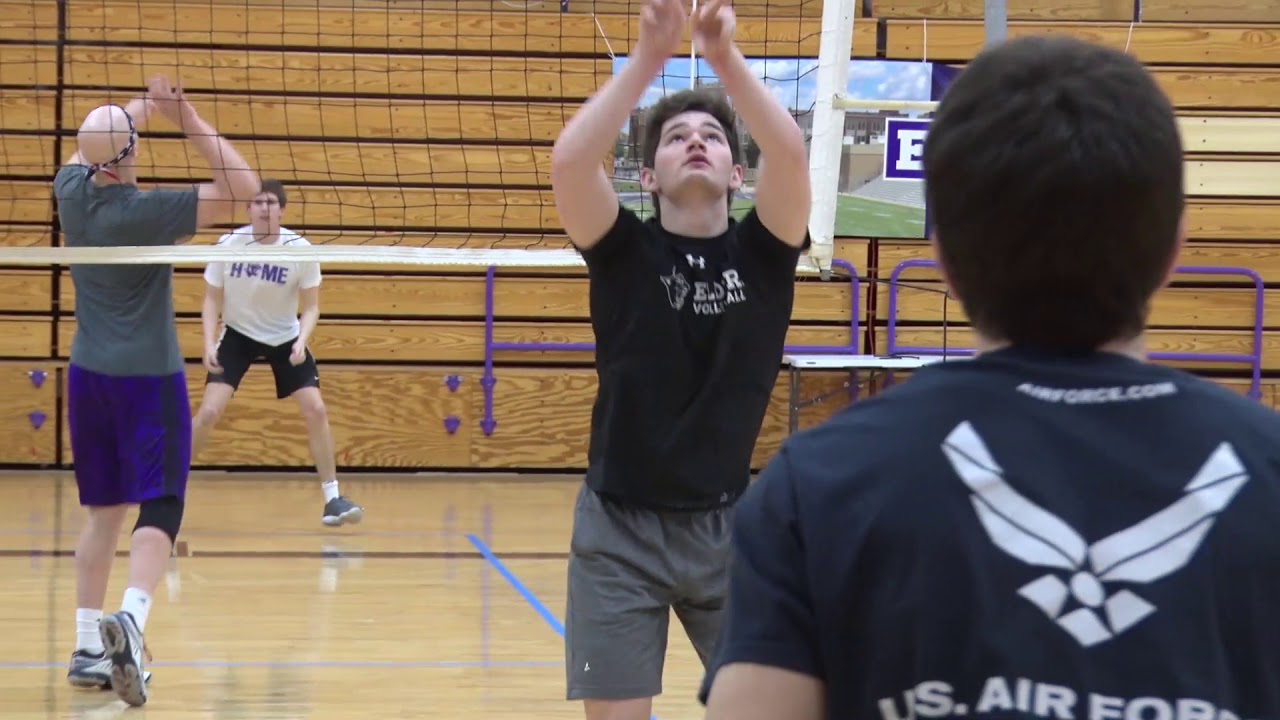 Sights and Sounds from Elder Volleyball