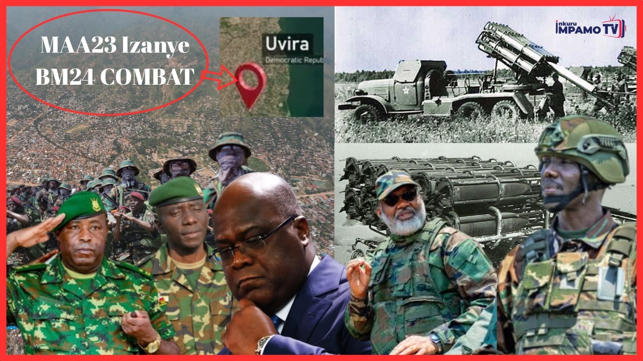 Uvira MAA23 imanuye intwaro ikaze kuri Uvira,mu kibira inkub zakamajeje.