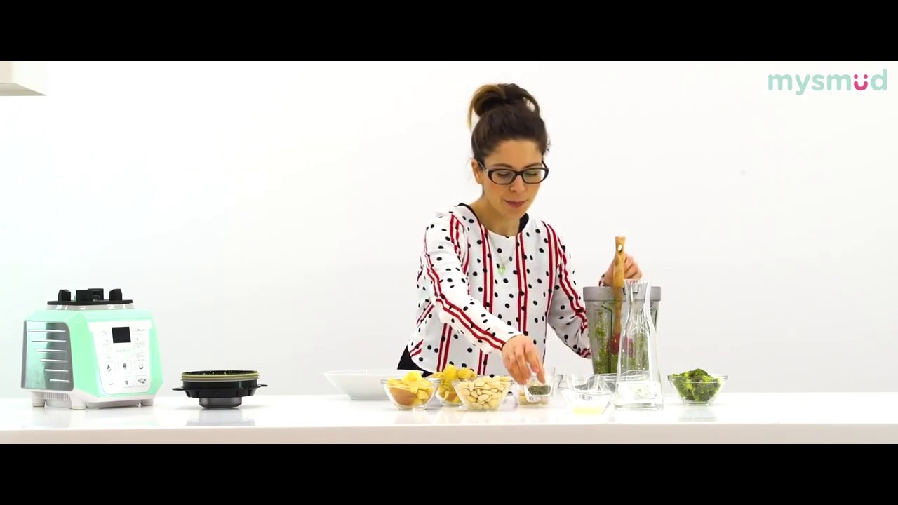 Crema de manzana, brócoli y chía | Nadia Torres y Mysmüd Home