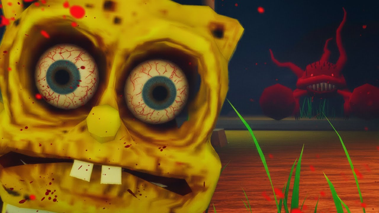 EUGENE WHERE´S ME MONEY - Full Game - No Commentary Gameplay (Spongebob Horror Game)