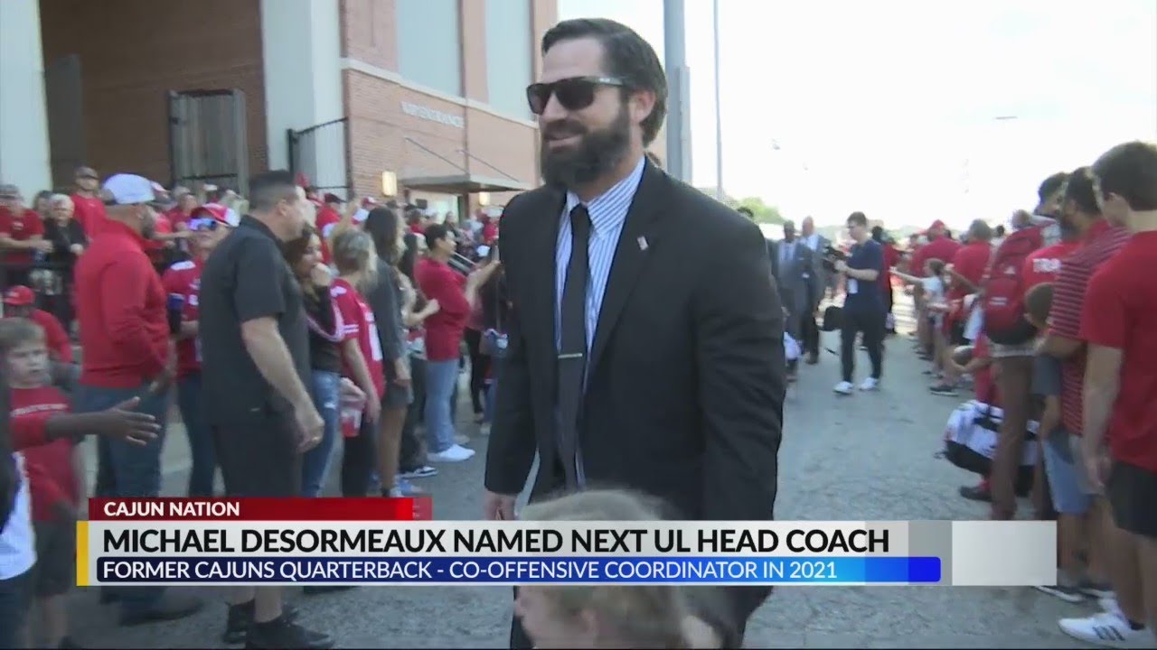 Michael Desormeaux hired as next UL football head coach
