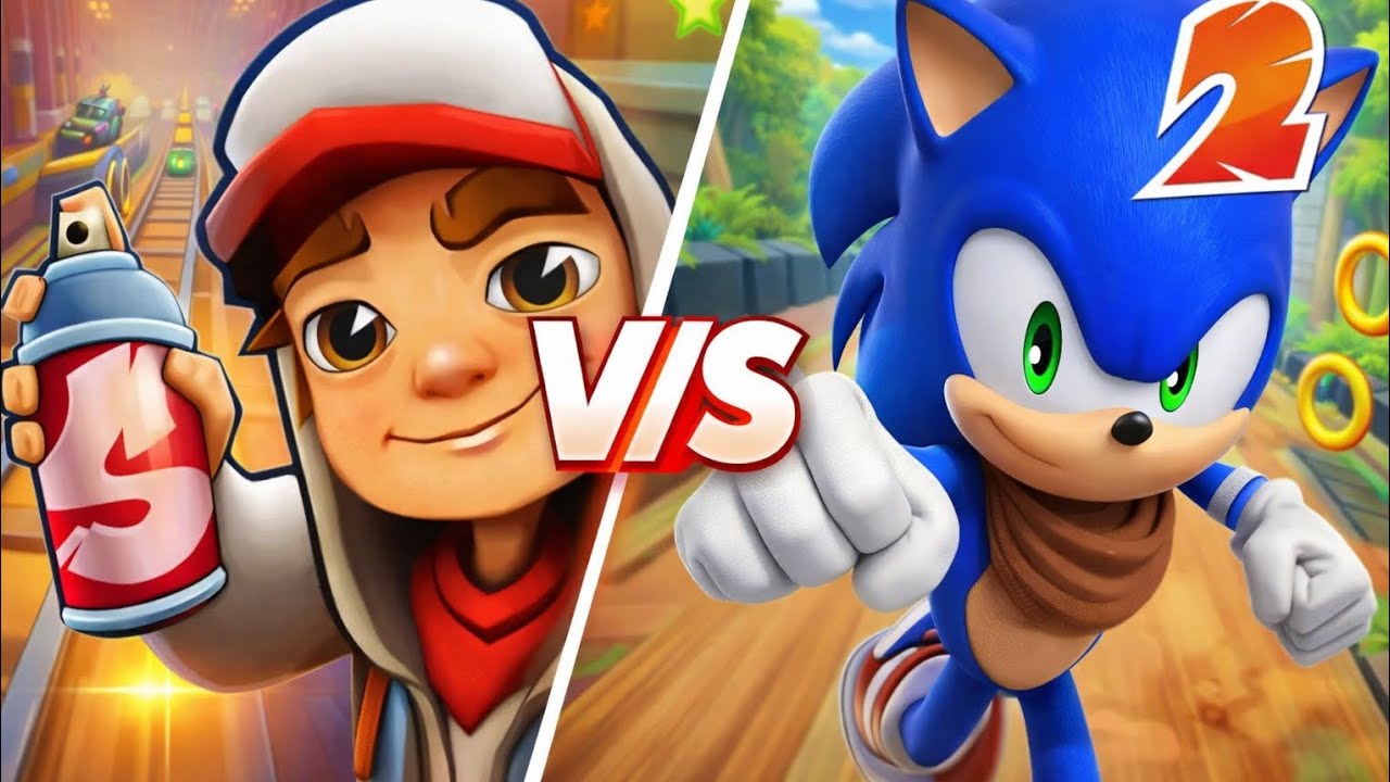🚨 Subway Surfers vs Sonic Dash 2 &mdash; WHO IS FASTER? 🤯 Ultimate Speed Test! ⚡