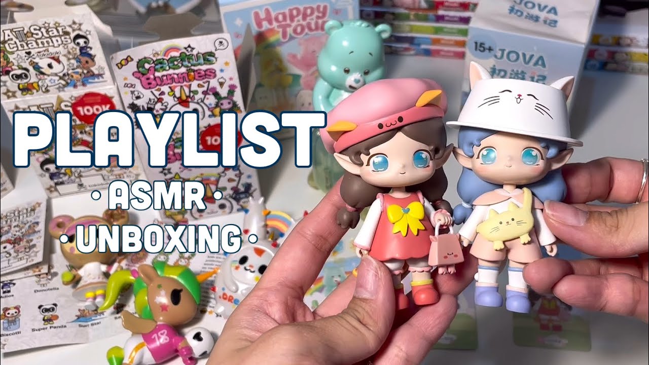 PLAYLIST 01 | Blind Box Miniso | ASMR | Unboxing | Huyn Lyn