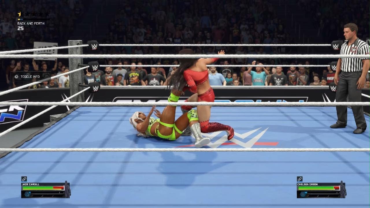 WWE 2K25 Chelsea Green vs Jade Cargill Smackdown 1/23/26