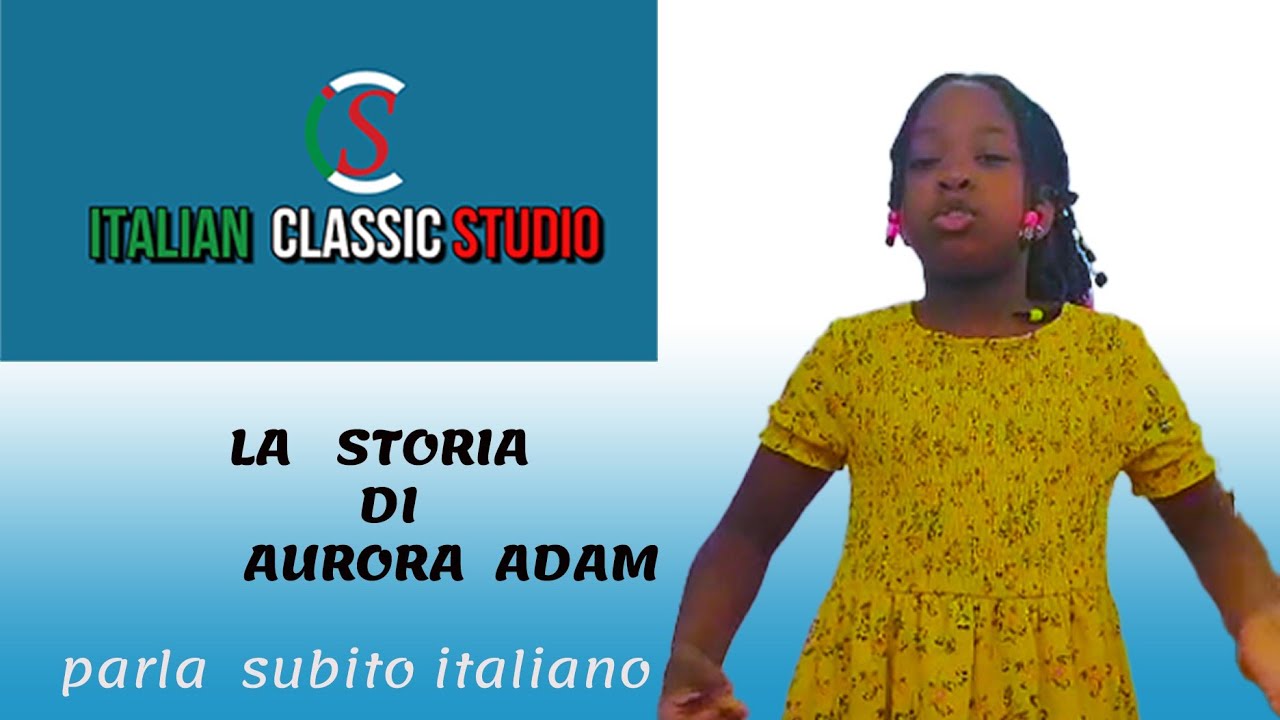 parla subito italiano..Aurora Adamu