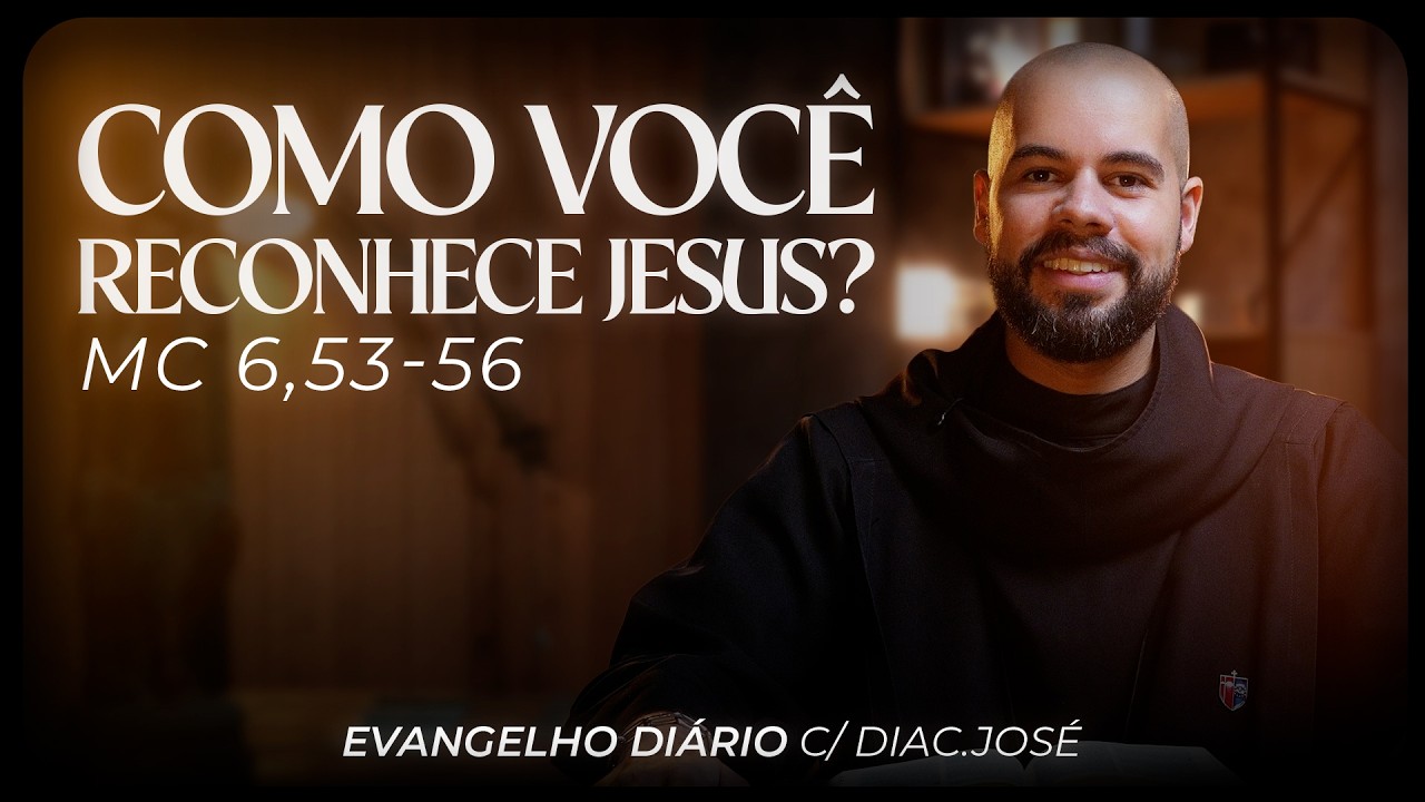 Como você reconhece Jesus? | Evangelho Diário c/ Pe. Ailton | FSJPII