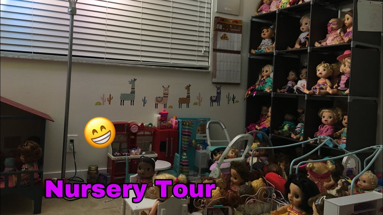 BABY ALIVE Nursery tour. November 2019