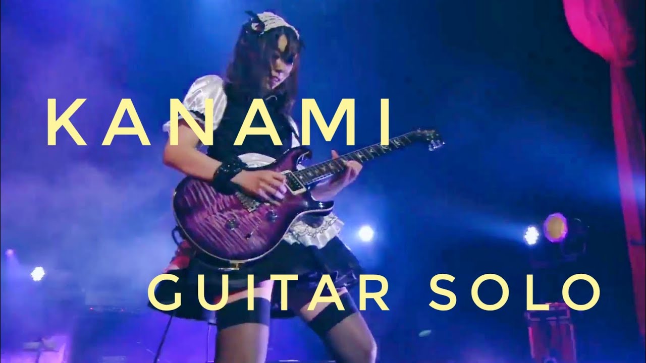 BAND-MAID KANAMI guitar solo