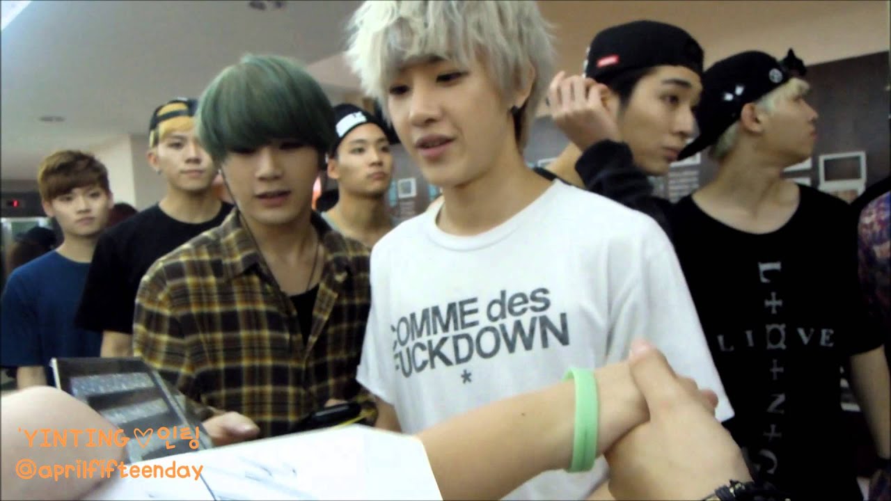 140112 탑독 in 싱가폴 (ToppDogg in Singapore: Leaving Fanmeet Venue) 1/2