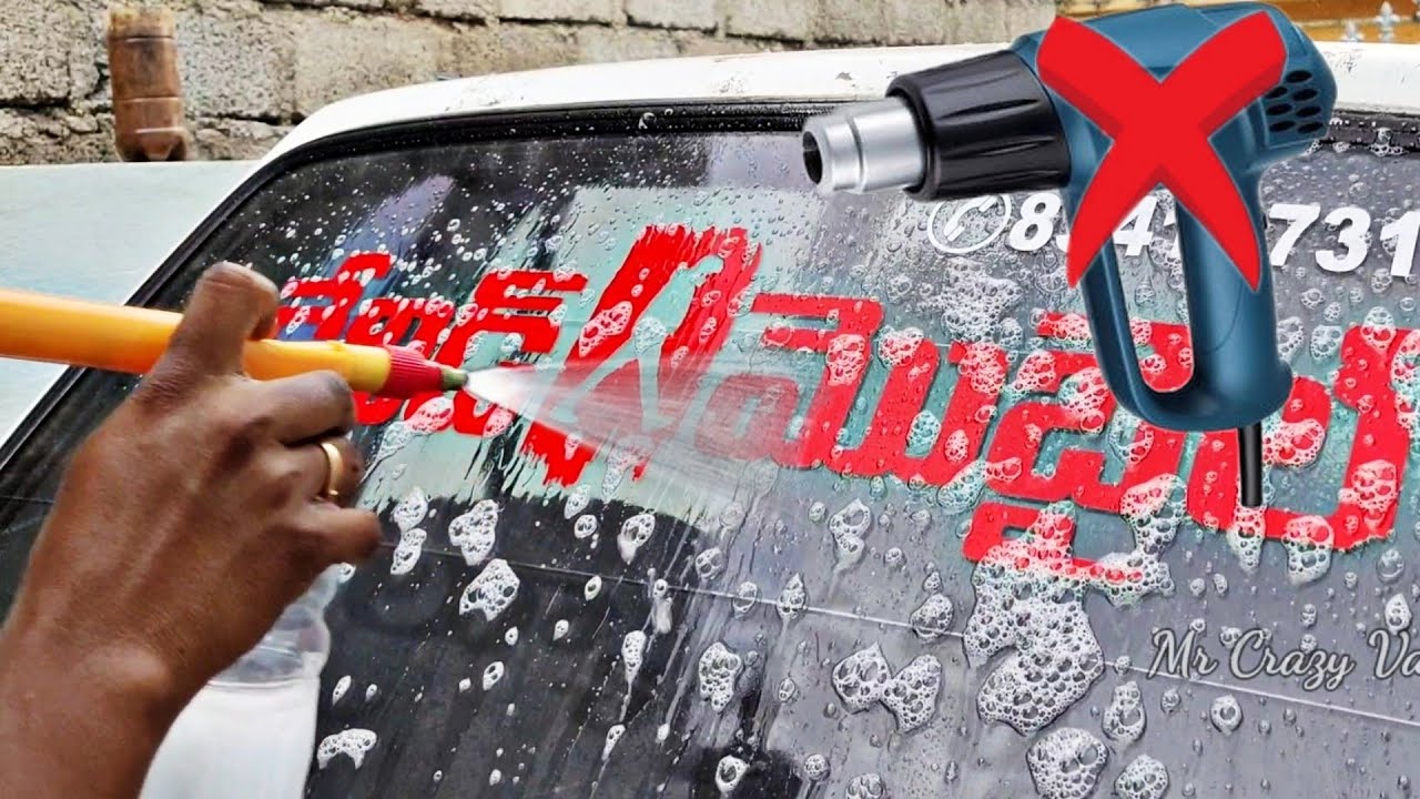 How to remove radium with out hot gun at home | Telugu Experiments