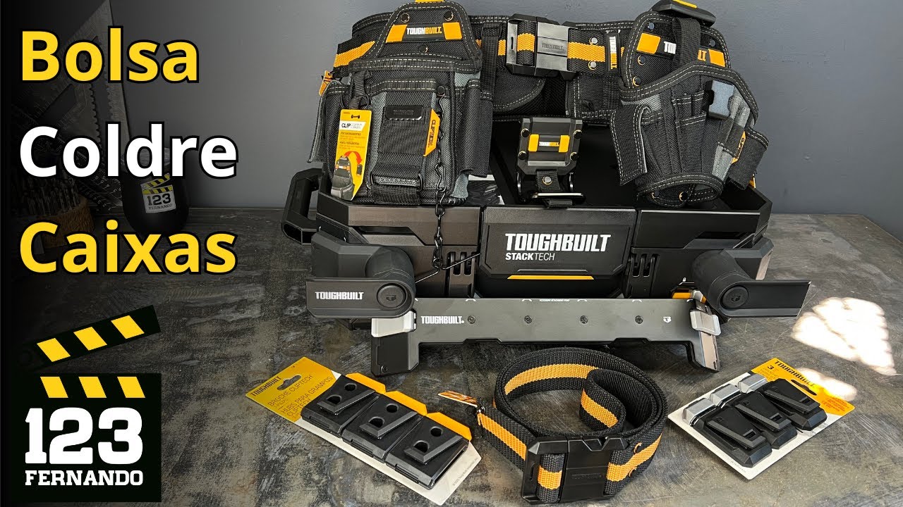 DICA DE INSCRITO! TOUGHBUILT CLIPTECH E STACKTECH SOLUÇÕES PARA FERRAMENTAS