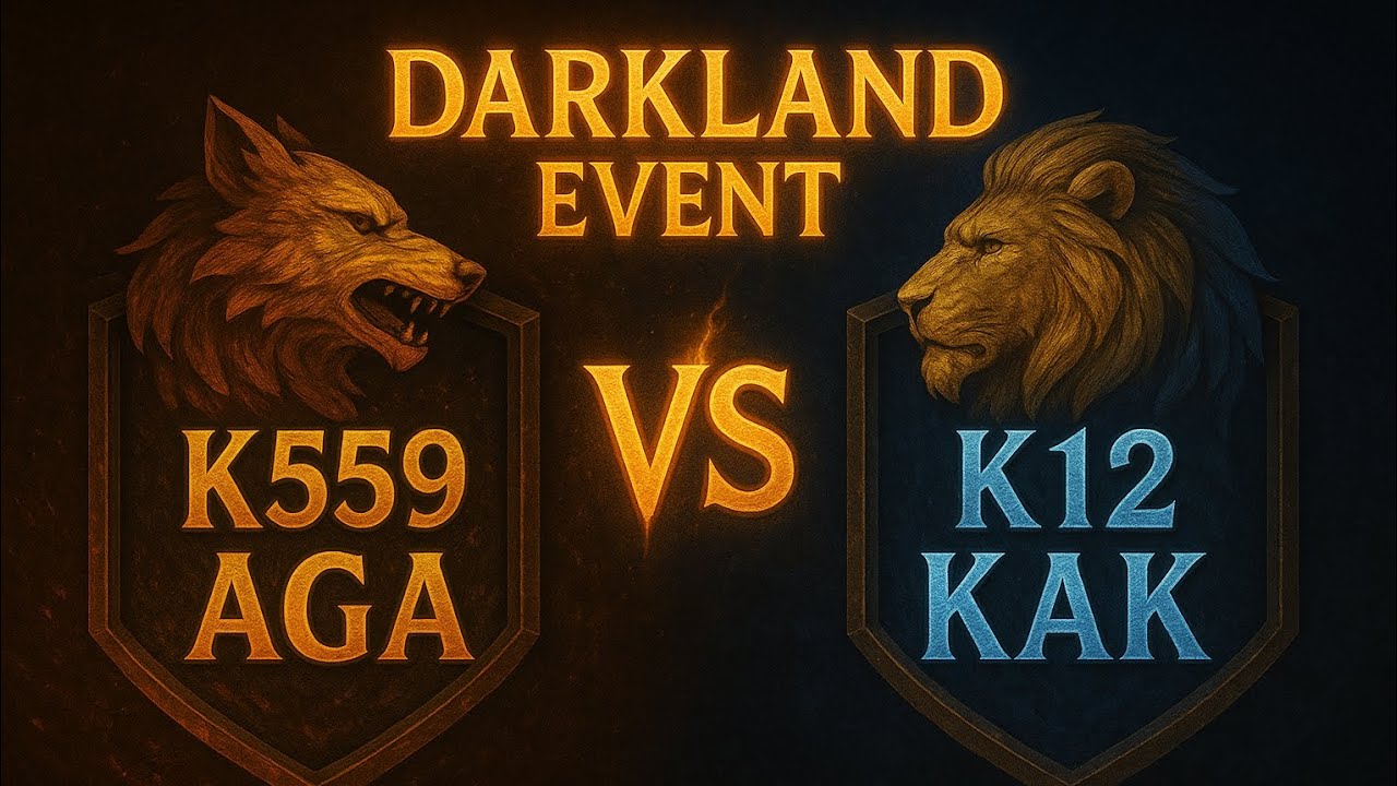 Событие Darkland K559 AGA против K12 KAK Guns of Glory GOG