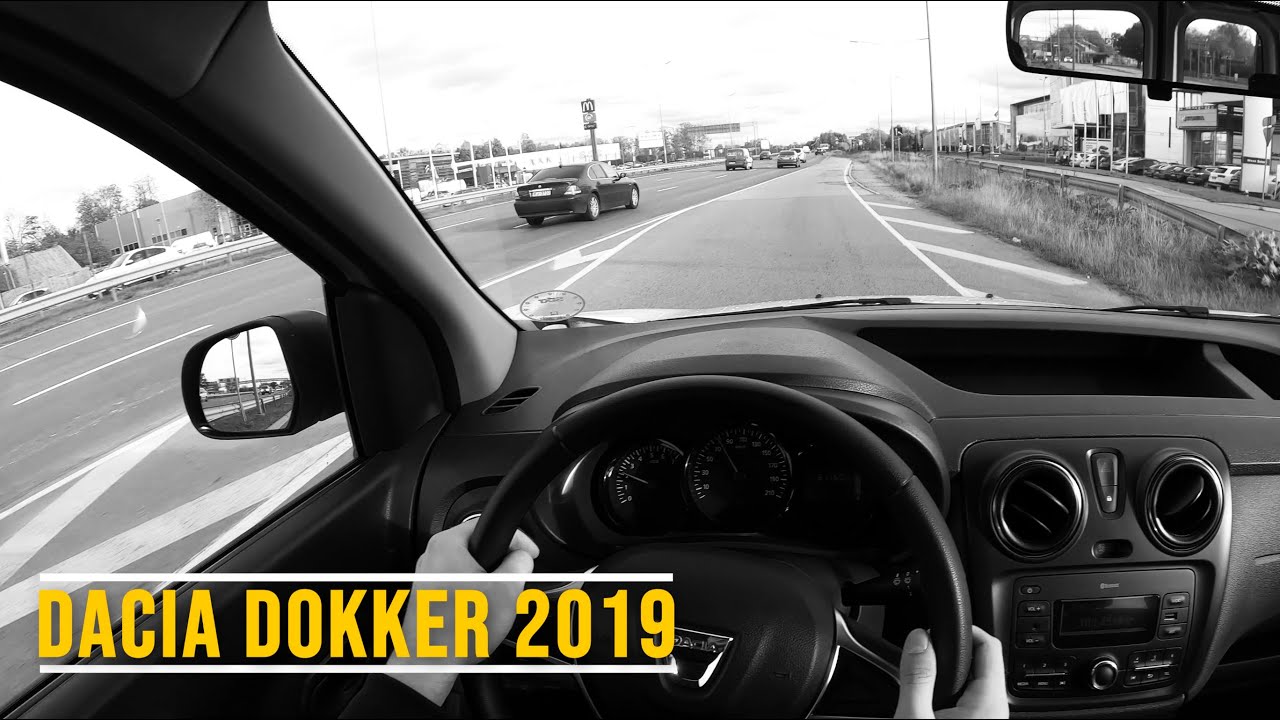 Dacia Dokker 2019 POV Test Drive in 4K
