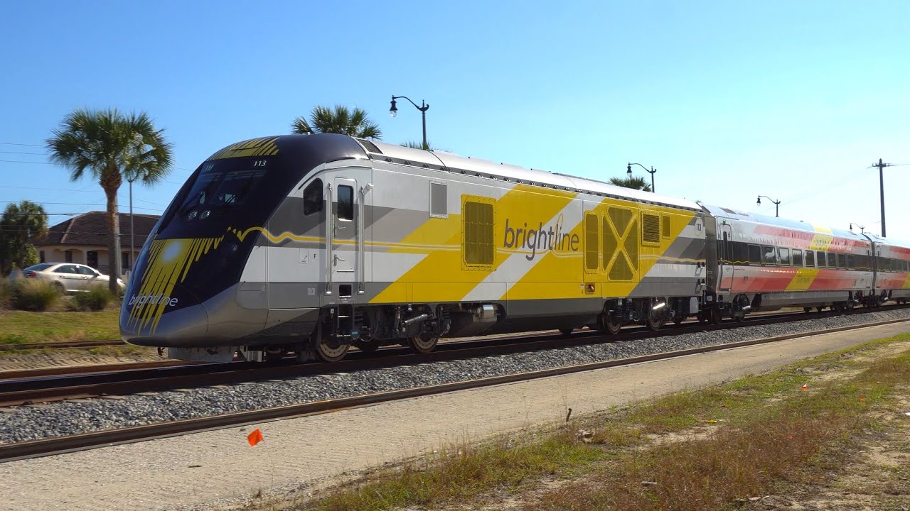 First Brightline Qualifying Run to Cocoa, FL - In Melbourne and Rockledge, FL - January 20, 2022
