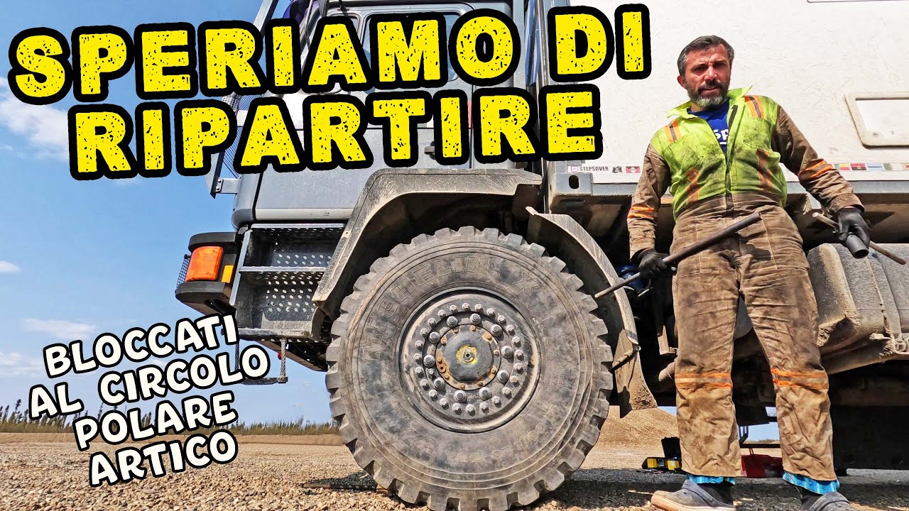 LAVORO DURO 😵 Speriamo di RIPARTIRE da QUI 🇨🇦 CANADA 👉 AL Circolo POLARE ARTICO