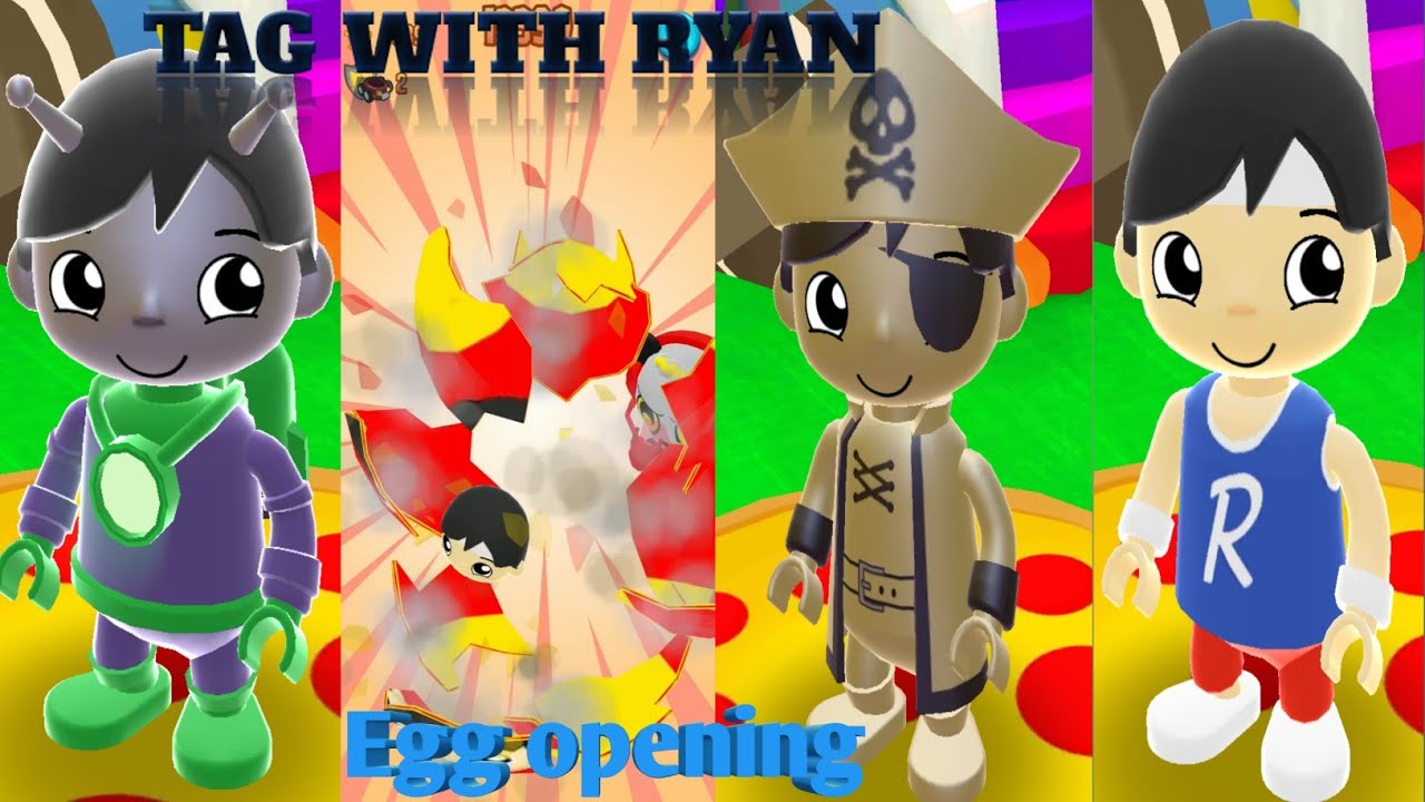 [ TAG WITH RYAN ] Track Star Ryan vs Cap'n Midas Ryan vs Ry Glorb Ryan Gameplay