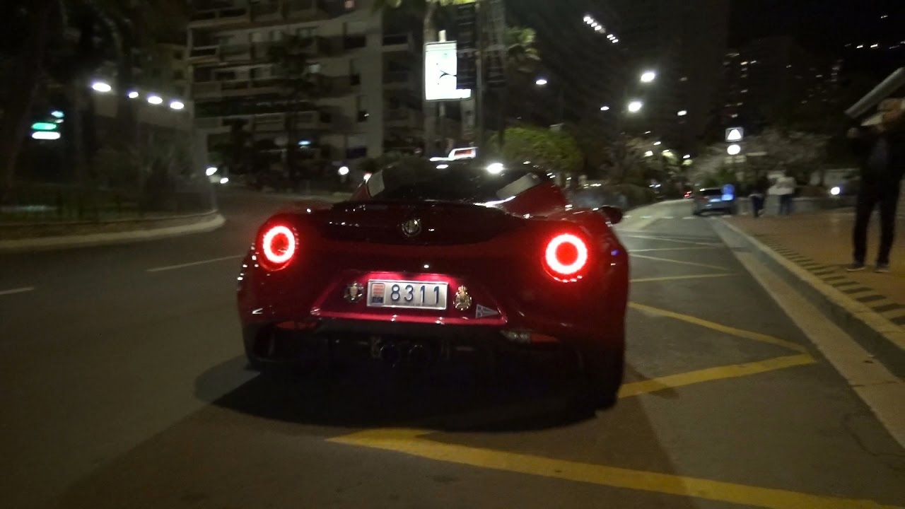 FAST GRANDPA Accelerating His Alfa Romeo 4C w/ Akrapovic Exhaust LIKE CRAZY!