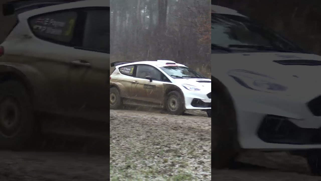 Ford Fiesta Rally2 - High Speed Rally Action 