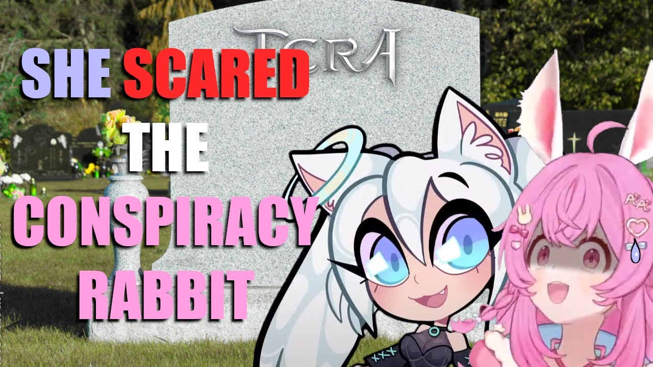 Cursed Foxgirl Holds Pink Bunny Hostage