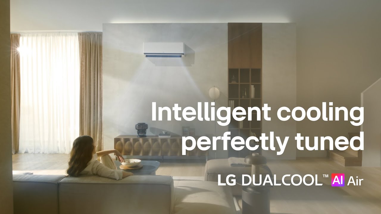 LG DUALCOOL AI Air: Inteligentne chłodzenie, idealny nawiew | LG