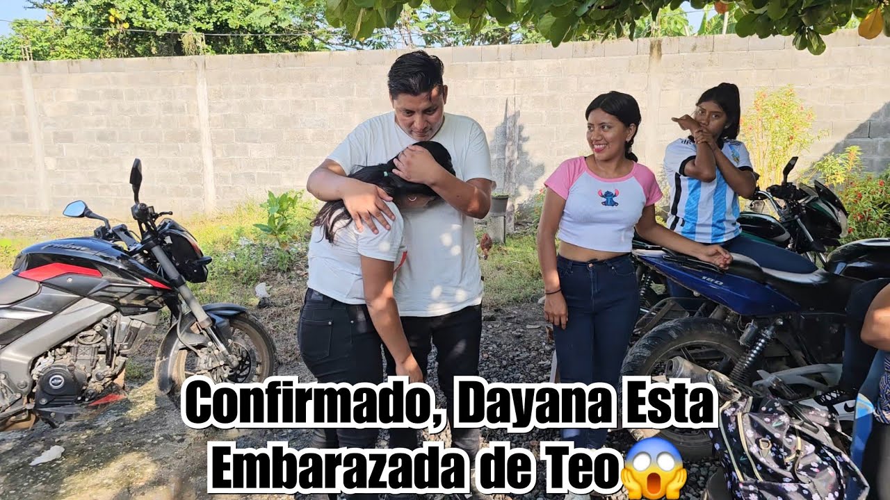 Llorando Amargamente De Alegria Termino Teo Y Dayana Al Saber Que Pronto Nacera Su Bebe😱