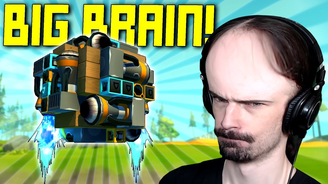 Finding Big Brain Creations To Make Us Feel Stupid... - Scrap Mechanic Workshop Hunters