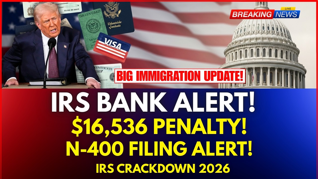 IRS 2026 ALERT: Unreported Foreign Accounts Could Cost You Your Citizenship – $16,536 Fine!
