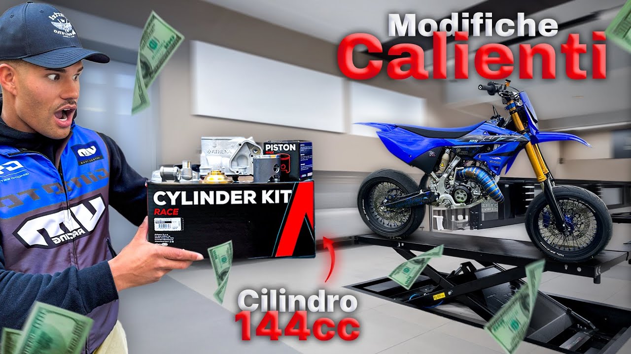ELABORIAMO INSIEME LA YZ 💙 NUOVO KIT 144CC 🤩