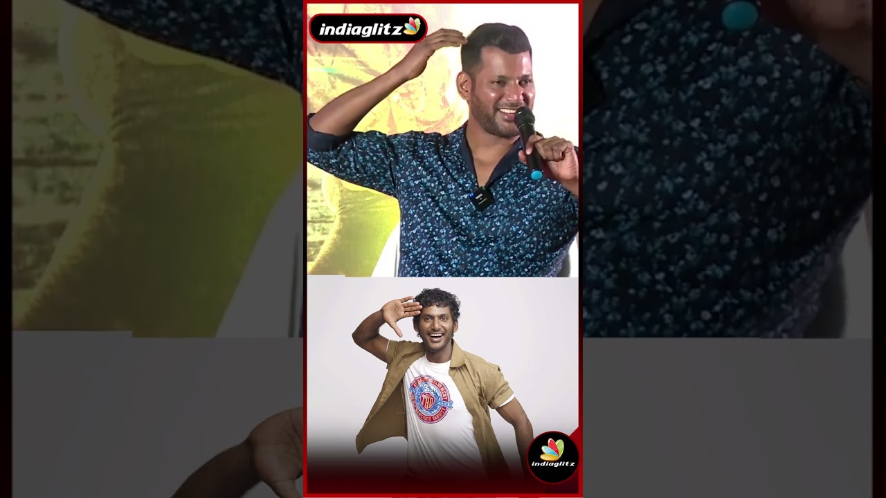 Thiraadha Vilaiyaatu Pillai தான் real Character😂 | VISHAL FANS MEET | Laththi Movie #shorts