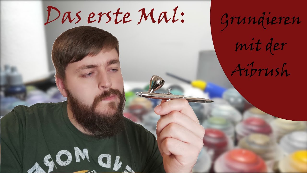 Mein erstes Mal: Grundieren mit Airbrush