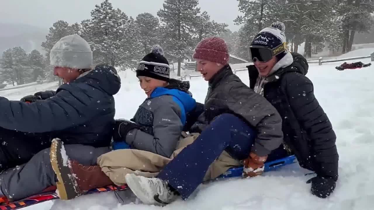 Foothills seeing heavy snow March 6