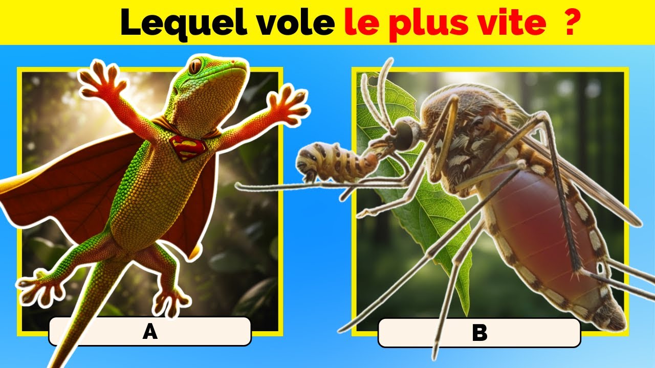 Quiz Insectes Dangereux #2 - 40 Faits Choquants Sur Les Insectes Tueurs! 🐝💀