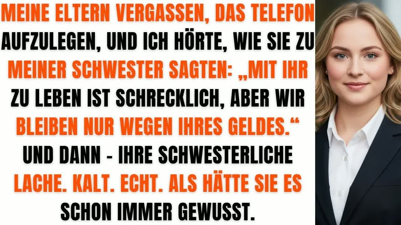 Meine Eltern vergaßen, das Telefon aufzulegen – und was ich hörte, zerstörte alles