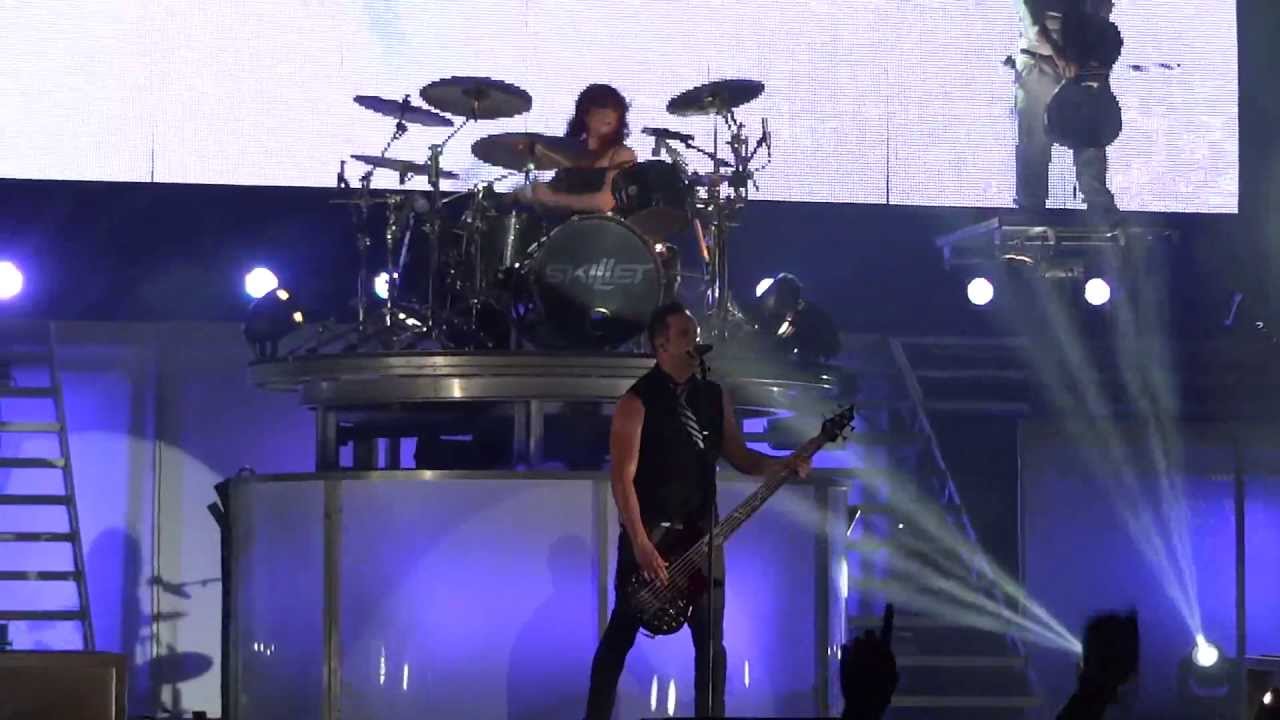 Skillet - Awake and Alive - Live - Rock The Park (Carowinds) - June 15, 2013 - 1080p